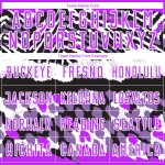 Camiseta de fútbol con estampado morado, blanco y negro, personalizada, sublimación